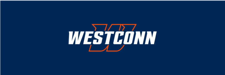 Westconn Athletics logo on dark blue background"