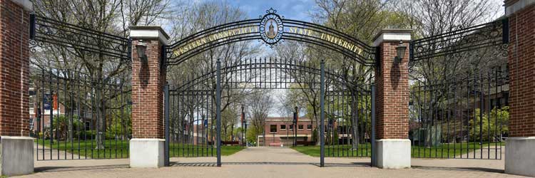 WCSU Gates on midtown campus"